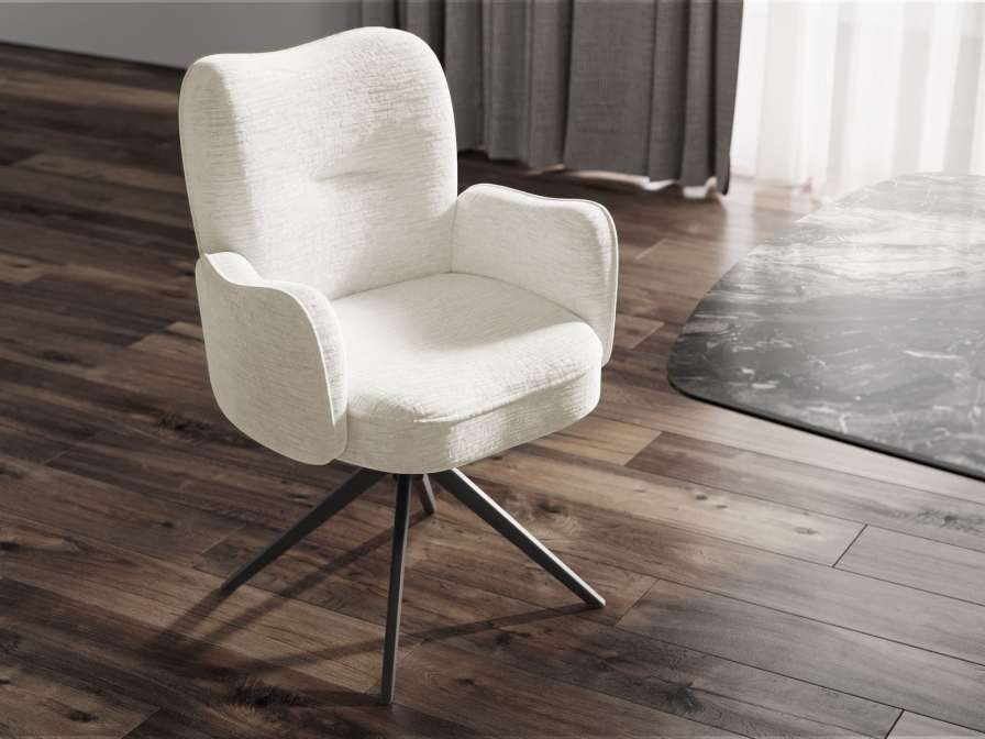 CHAIR MUNICH PLUSH AVEC ACCOUDOIRS