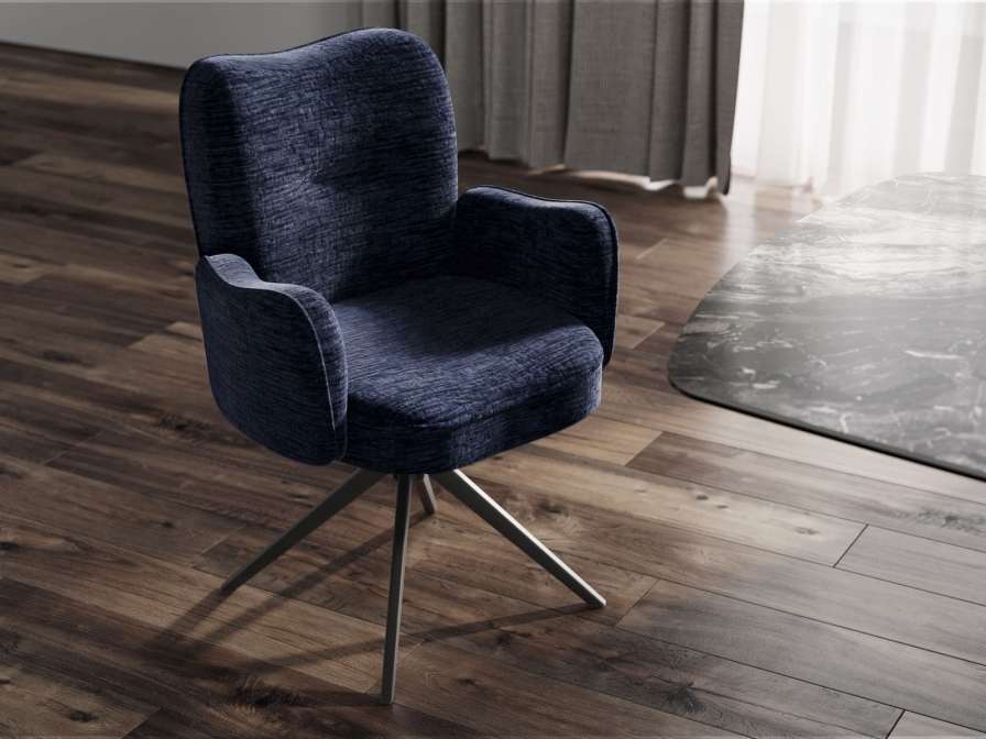 CHAIR MUNICH PLUSH AVEC ACCOUDOIRS