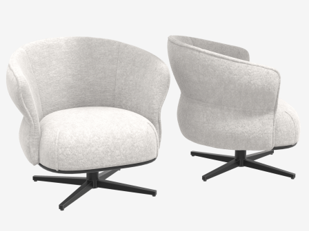 STOEL SALLA PLUSH LOW DINING