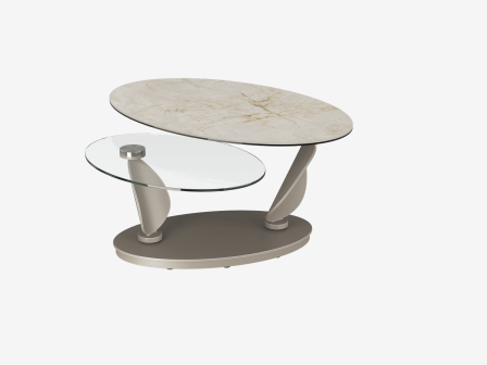 TABLE BASSE ROSA