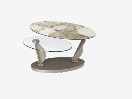 MESA DE CENTRO ROSA