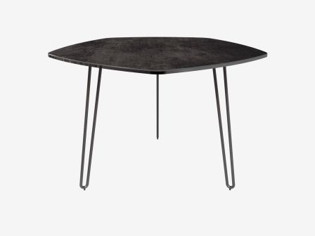 TABLE BASSE MANTA PIEDS EN ÉPINGLES