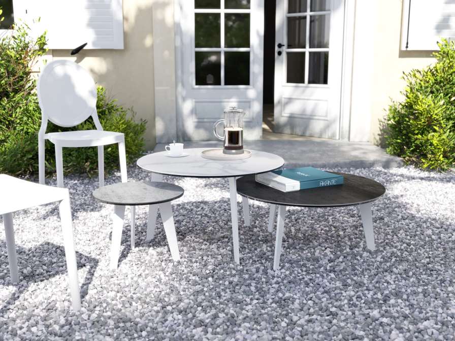 TABLE BASSE EXTÉRIEURE TOSCA RONDE