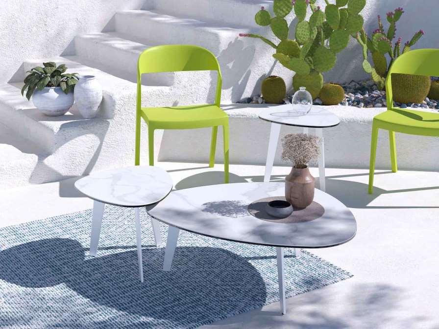OUTDOOR COFFEE TABLE GALET