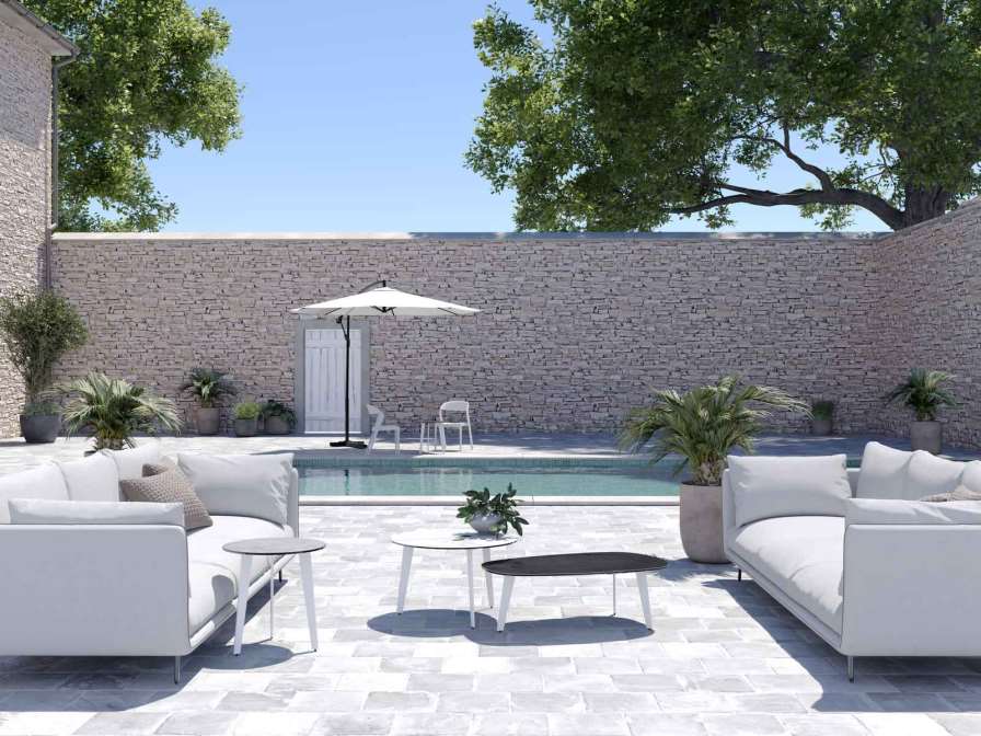 OUTDOOR COUCHTISCH GALICE