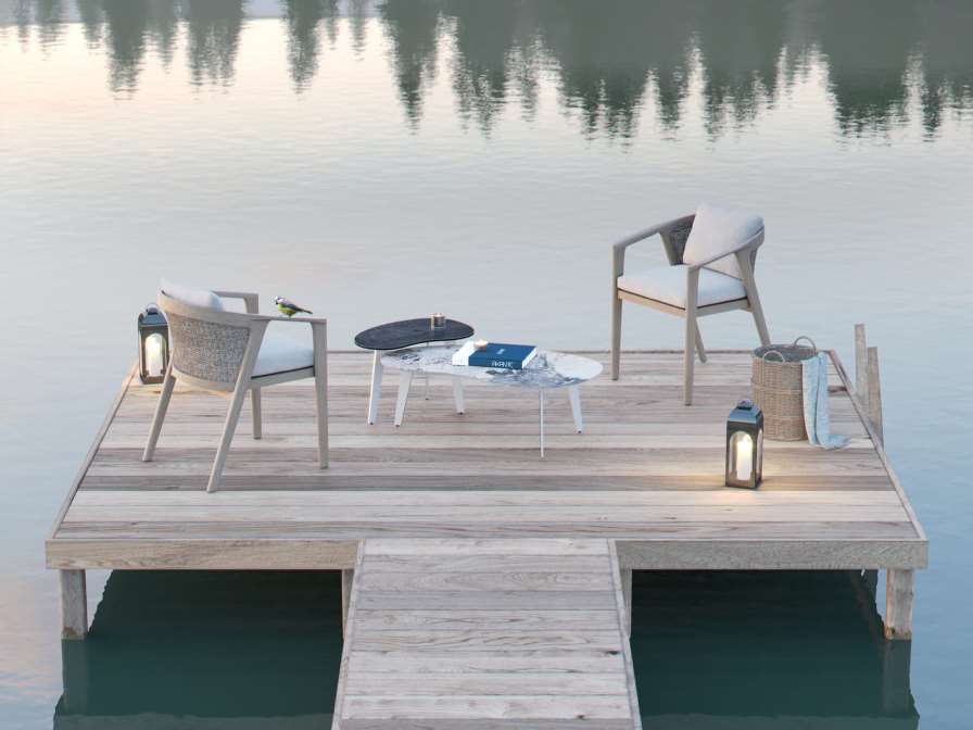 OUTDOOR COUCHTISCH SILVERSTONE