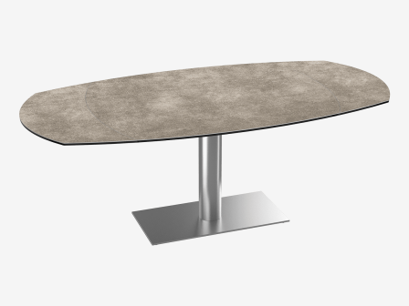 TABLE DE REPAS ARTICA BASE INOX