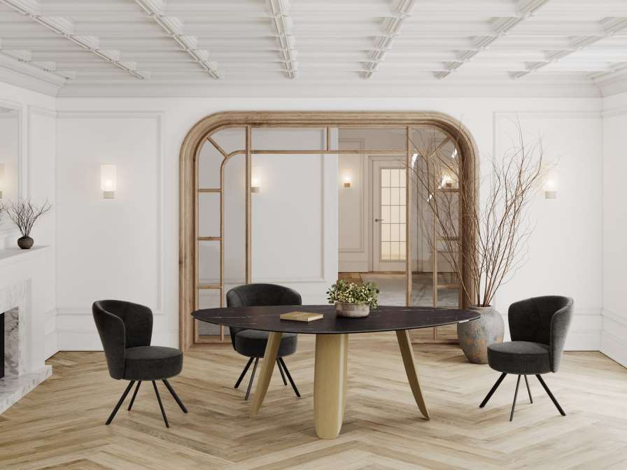 EETKAMER TAFEL BONIFACIO