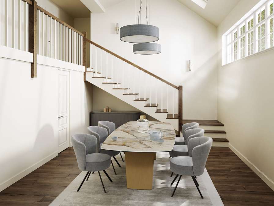 EETKAMER TAFEL AUGUSTE