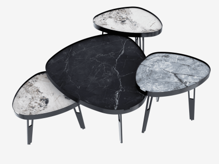 MESA DE RINCÓN CAPRI BLACK