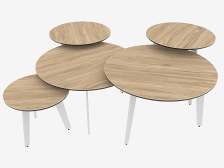 Outdoor bijzettafel TOSCA RONDE