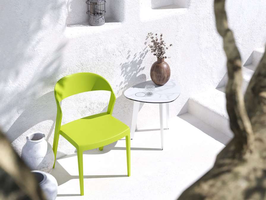 TABLE D'APPOINT EXTÉRIEURE GALET