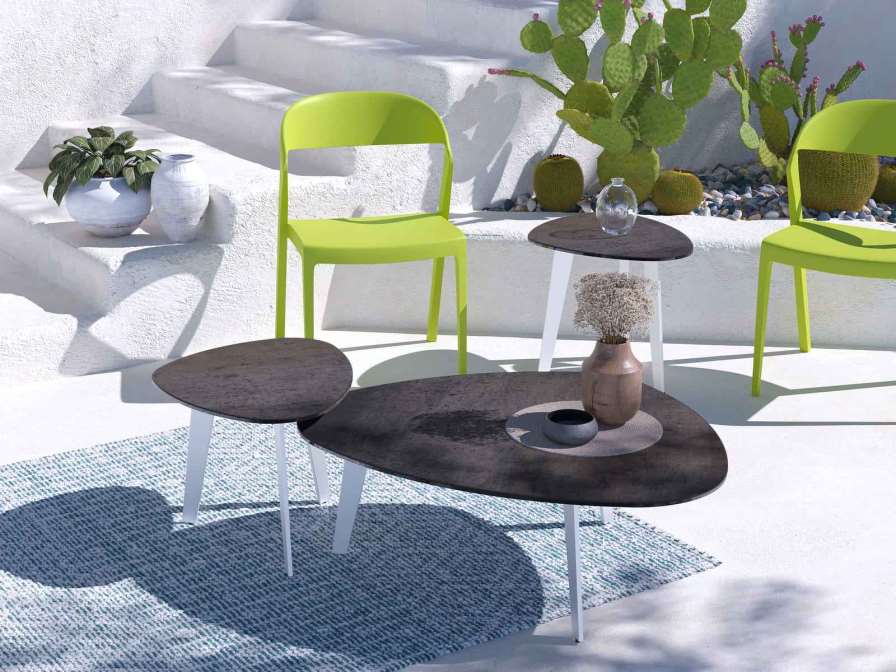 MESA DE RINCÓN DE EXTERIOR GALET