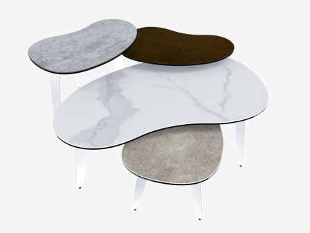 TABLE D'APPOINT EXTÉRIEURE SILVERSTONE