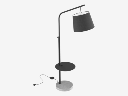 LAMPADAIRE SOLARIS USB
